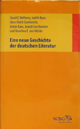 Bild des Verkufers fr Eine Neue Geschichte der deutschen Literatur. bersetzt von Christian Dring, Volker von Aue, John von Drffel u.a. zum Verkauf von Antiquariat Richart Kulbach