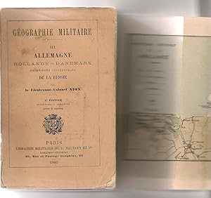 Géographie militaire. III Allemagne, Hollande, Danemark, frontières occidentales de la Russie. 2e...