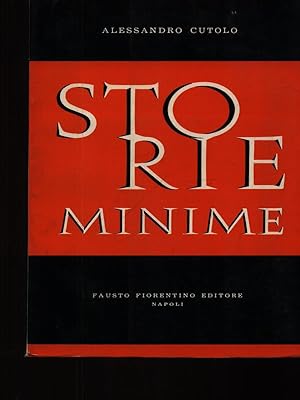 Seller image for Storie minime for sale by Miliardi di Parole