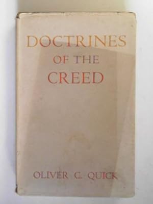 Seller image for Doctrines of the Creed: their basis in scripture and their meaning to-day for sale by Cotswold Internet Books
