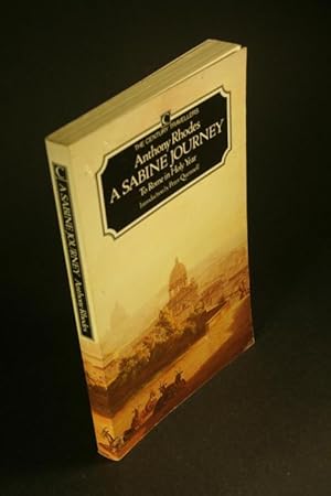 Seller image for A Sabine journey. To Rome in Holy Year. Introduction by Peter Quennel for sale by Steven Wolfe Books