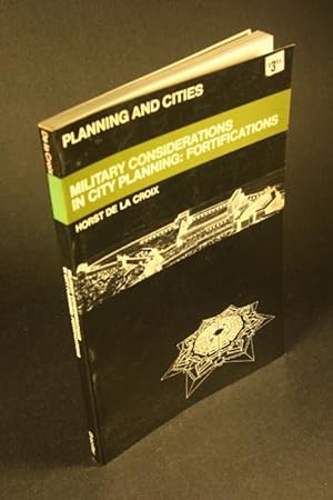 Image du vendeur pour Military considerations in city planning. Fortifications. mis en vente par Steven Wolfe Books
