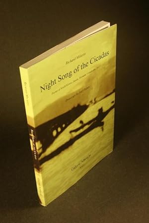 Seller image for Night Songs of the Cicadas. Poems of South Korea, Japan, Vietnam, Cambodia, 2017. Drawings by Joel Fischer for sale by Steven Wolfe Books