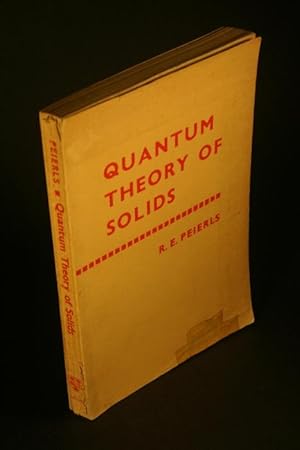 Immagine del venditore per Quantum Theory of Solids. venduto da Steven Wolfe Books