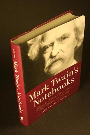 Bild des Verkufers fr Mark Twain's Notebooks: Journals, Letters, Observations, Wit, Wisdom, and Doodles. Edited by Carlo De Vito zum Verkauf von Steven Wolfe Books