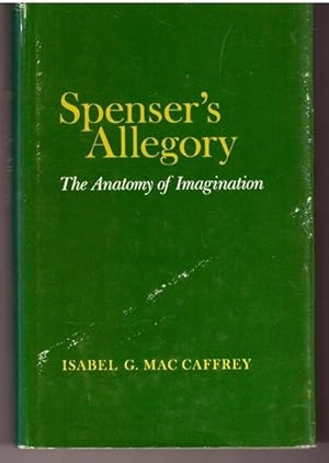 Immagine del venditore per Spenser's Allegory: The Anatomy of Imagination (Princeton Legacy Library) venduto da Lavendier Books