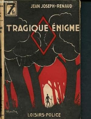 Bild des Verkufers fr Tragique nigme zum Verkauf von Le-Livre