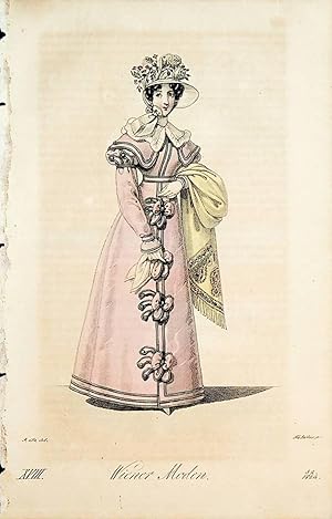 Damenmode 1820 er Jahre ( Aus: Wiener Zeitschrift für Kunst, Literatur, Theater und Mode)