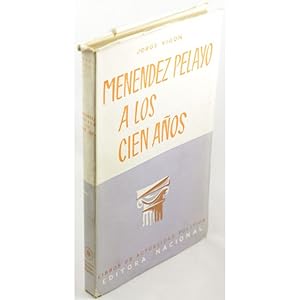 Imagen del vendedor de MENNDEZ PELAYO A LOS CIEN AOS a la venta por Librera Salamb