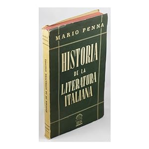 Bild des Verkufers fr HISTORIA DE LA LITERATURA ITALIANA zum Verkauf von Librera Salamb