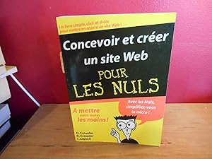 CONCEVOIR ET CREER UN SITE WEB