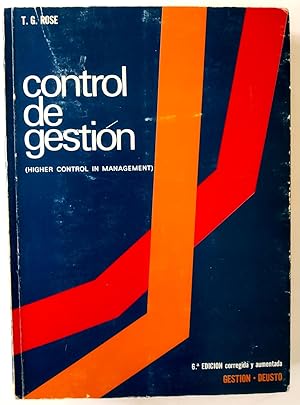 Seller image for CONTROL DE GESTION for sale by Librera Salvalibros Express