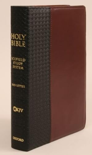 Seller image for Scofield Study Bible III : New King James Version, Black/burgundy Bonded Leather Basketweave for sale by GreatBookPrices
