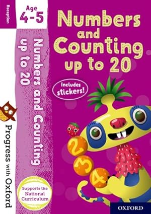 Bild des Verkufers fr Progress With Oxford: Numbers And Counting Up To 20 Age 4-5 zum Verkauf von GreatBookPrices