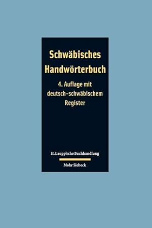 Seller image for Schwabisches Handworterbuch : Schwabisch - Deutsch / Deutsch - Schwabisch -Language: German for sale by GreatBookPrices