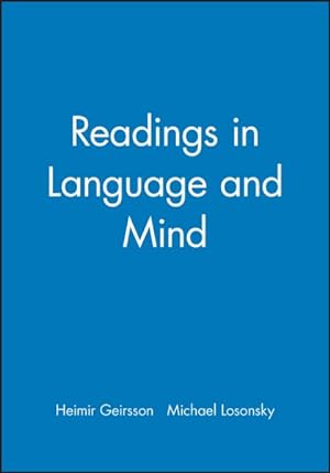 Image du vendeur pour Readings in Language and Mind mis en vente par GreatBookPrices