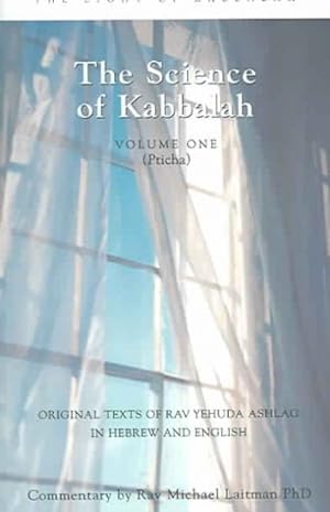 Immagine del venditore per Introduction to the Book of Zohar : The Science of Kabbalah Pticha venduto da GreatBookPrices