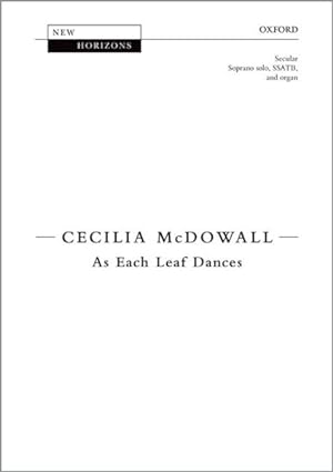 Seller image for As Each Leaf Dances: Vocal Score for sale by GreatBookPrices