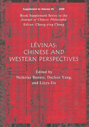 Imagen del vendedor de Journal of Chinese Philosophy : Levinas: Chinese and Western Perspectives a la venta por GreatBookPrices