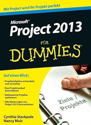 Imagen del vendedor de Microsoft Project 2013 Fur Dummies -Language: german a la venta por GreatBookPrices