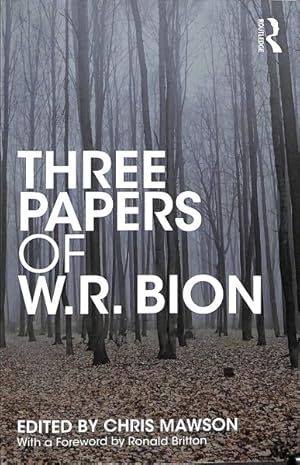 Seller image for Three Papers of W. R. Bion for sale by GreatBookPrices