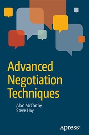 Seller image for Advanced Negotiation Techniques for sale by GreatBookPrices