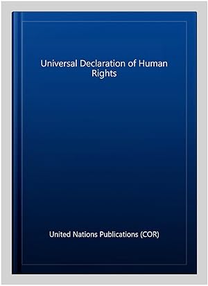 Seller image for Universal Declaration of Human Rights for sale by GreatBookPrices