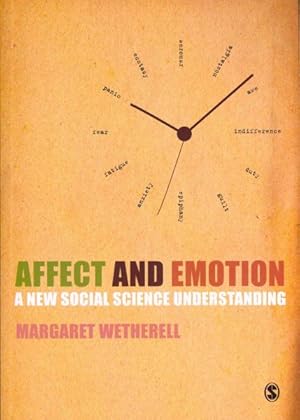 Imagen del vendedor de Affect and Emotion : A New Social Science Understanding a la venta por GreatBookPrices