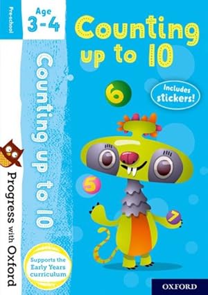 Imagen del vendedor de Progress With Oxford: Counting Up To 10 Age 3-4 a la venta por GreatBookPrices