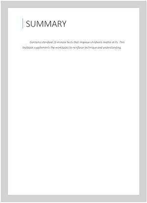 Immagine del venditore per 11+ Maths Year 5-7 Testbook 2 : Numerical Reasoning Standard 15 Minute Tests venduto da GreatBookPrices