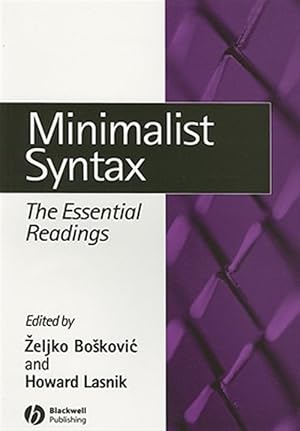Seller image for Minimalist Syntax : The Essential Readings for sale by GreatBookPrices