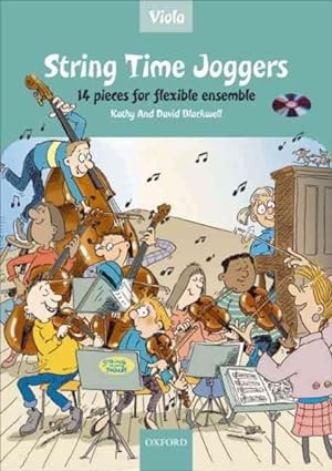 Seller image for String Time Joggers Viola Book : 14 Pieces for Flexible Ensemble for sale by GreatBookPrices