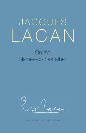 Imagen del vendedor de On the Names-of-the-father a la venta por GreatBookPrices