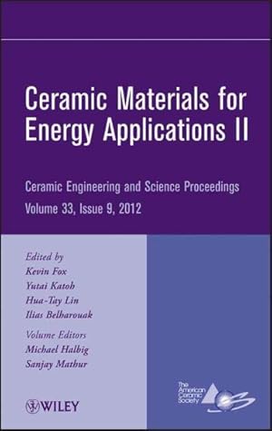 Seller image for Ceramic Materials for Energy Applications II for sale by GreatBookPrices