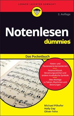 Immagine del venditore per Notenlesen Fur Dummies Das Pocketbuch -Language: german venduto da GreatBookPrices