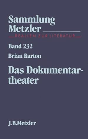 Bild des Verkufers fr Das Dokumentartheater -Language: german zum Verkauf von GreatBookPrices