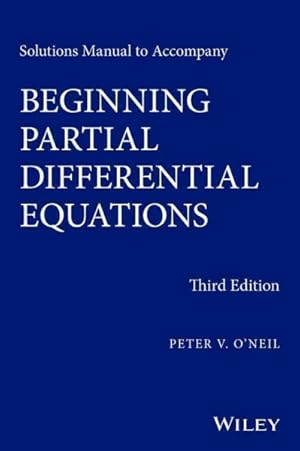 Bild des Verkufers fr Accompany Beginning Partial Differential Equations zum Verkauf von GreatBookPrices