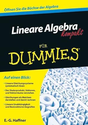 Seller image for Lineare Algebra Kompakt Fur Dummies -Language: german for sale by GreatBookPrices
