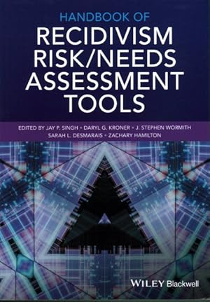 Imagen del vendedor de Handbook of Recidivism Risk/Need Assessment Tools a la venta por GreatBookPrices