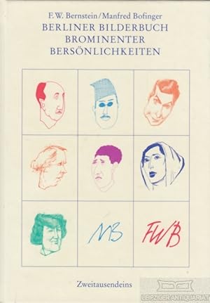 Bild des Verkufers fr Berliner Bidlerbuch brominenter Bersnlichkeiten zum Verkauf von Leipziger Antiquariat