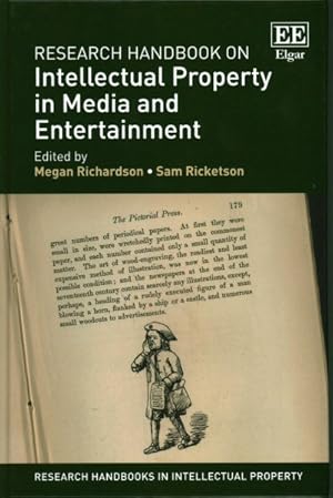 Bild des Verkufers fr Research Handbook on Intellectual Property in Media and Entertainment zum Verkauf von GreatBookPrices