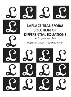 Bild des Verkufers fr Laplace Transform Solution of Differential Equations zum Verkauf von GreatBookPrices