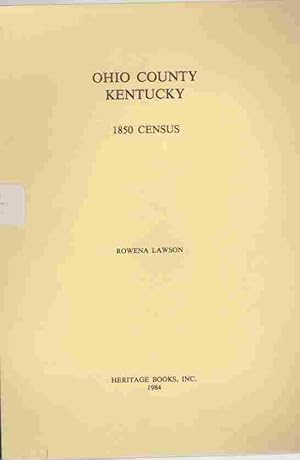 Ohio County, Kentucky 1850 Census