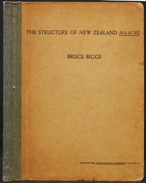 Seller image for The Structure of New Zealand Maaori for sale by Arty Bees Books