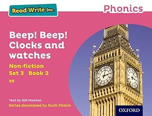 Seller image for Read Write Inc. Phonics: Pink Set 3 Non-fiction 2 Beep! Beep! Clocks and Watches for sale by GreatBookPrices