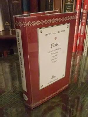 Plato: Selections from Protagoras, Republic, Phaedrus, Gorgia