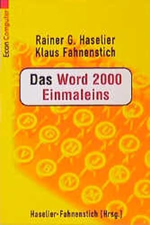 Immagine del venditore per Das Word 2000 Einmaleins venduto da Versandantiquariat Felix Mcke