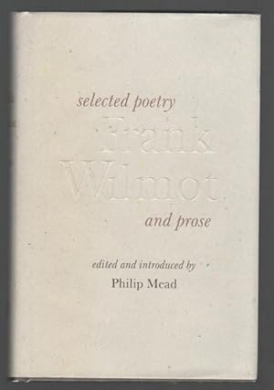 Bild des Verkufers fr Frank Wilmot selected poetry and prose. zum Verkauf von Time Booksellers