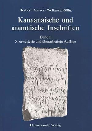 Seller image for Kanaanaische Und Aramaische Inschriften -Language: german for sale by GreatBookPrices