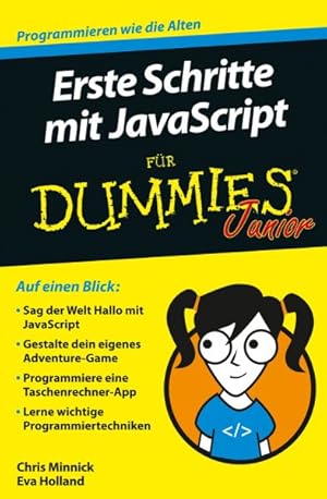 Imagen del vendedor de Erste Schritte Mit Javascript Fur Dummies Junior -Language: german a la venta por GreatBookPrices